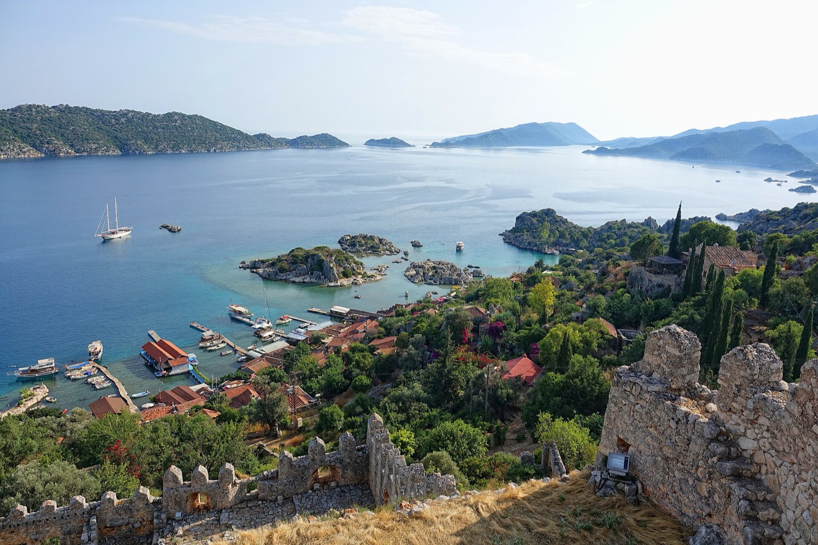 Kekova and Kaleköy — the drowned coastline that shares a district with Demre